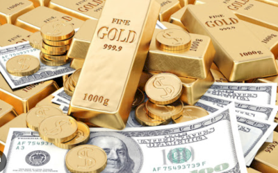 Index US Dollar melemah, Emas sedikit menguat