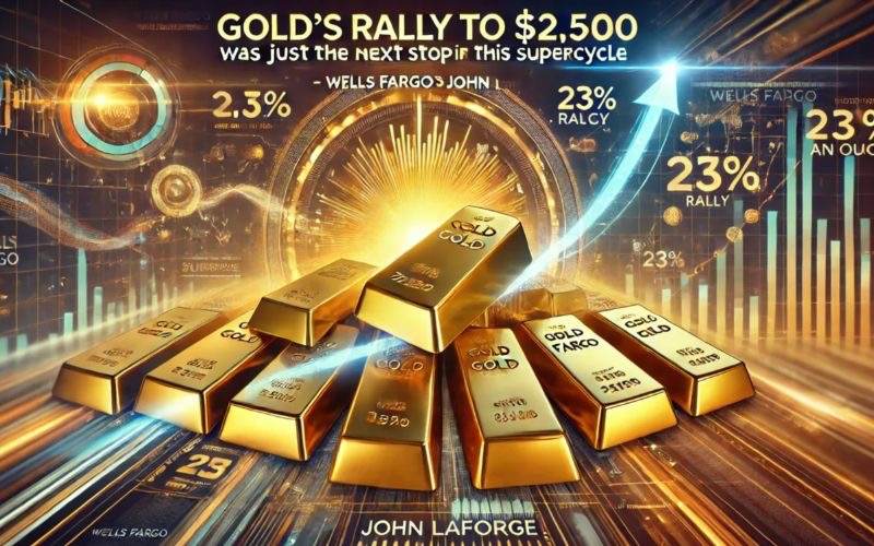 Analis Wells Fargo: Reli Emas Berlanjut, Berpotensi Capai $3.000