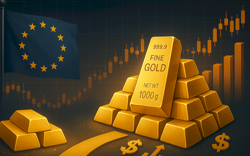 Kepercayaan pada Utang Negara Goyah, Emas Naik Tajam