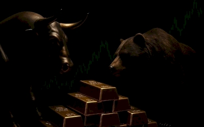 Wall Street Terbelah: Emas Dekati Titik Balik, Main Street Tetap Optimis Menunggu Data Konsumen