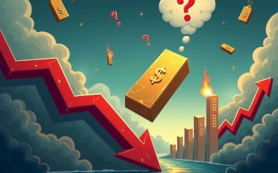 Harga Emas Turun 3% Meski Inflasi Amerika Naik dan Dolar Melemah