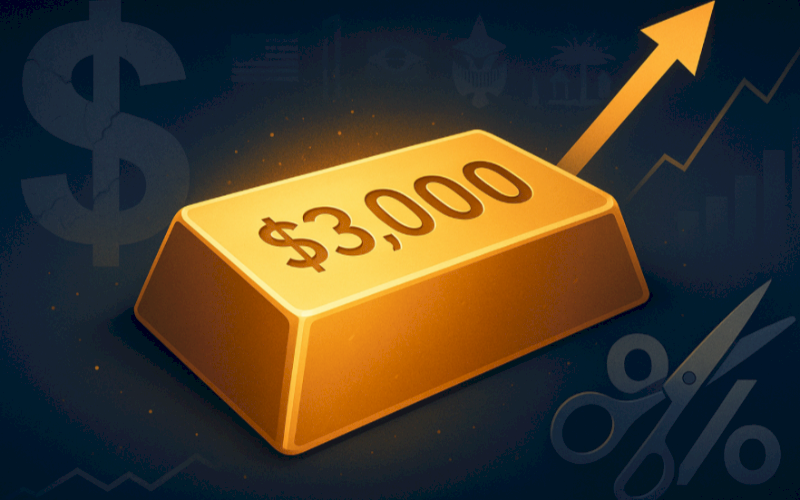 $3.000 per oz = New Normal untuk Emas