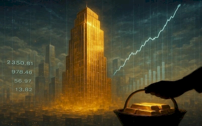 Rekor Baru! Emas Meroket ke $3.333 Saat Ekonomi AS Masih Bertahan