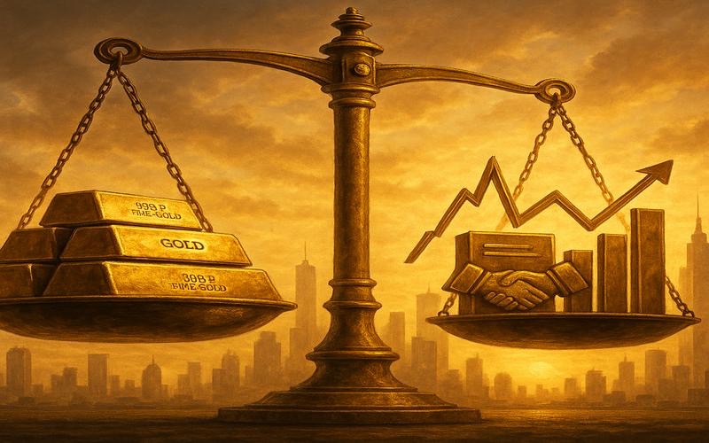 Harga Emas Stagnan Meski Data Ekonomi AS Menunjukkan Hasil Beragam