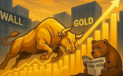 Wall Street Sangat Optimis Emas! Data Pekerjaan Buruk Dorong Peluang Potong Suku Bunga September