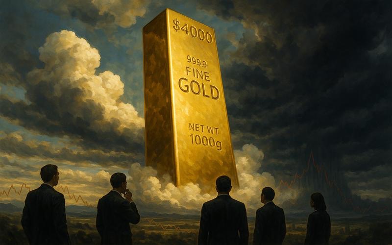 Emas Tembus $4.000 untuk Pertama Kali dalam Sejarah
