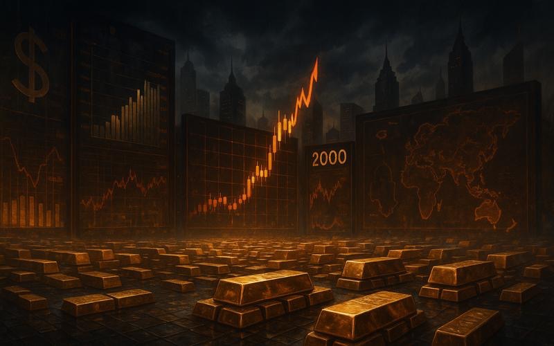 Emas Stagnan di Bawah $4.000, Menunggu Katalis Baru untuk Terobosan