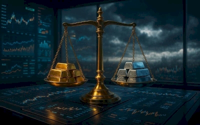 Emas Bertahan Stabil Sementara Perak Mulai Terkoreksi