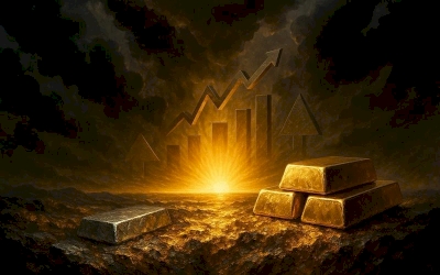 Lonjakan Fantastis! Emas Siap Tembus $5.000, Bagaimana Nasib Perak?