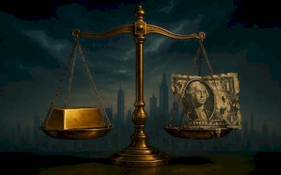 Emas Kokoh di Level $5.000 Saat Tunggakan Konsumen AS Capai Rekor Tertinggi Sejak 2017