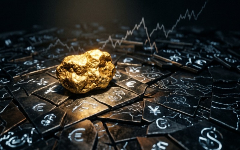 Emas Naik Saat Minyak Turun, Tapi Situasi Iran & Mata Uang Bikin Jalur Emas Rumit