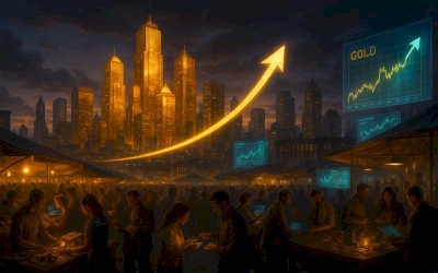 Harga Emas Tembus $4.200, Investor Wall Street dan Main Street Semakin Bullish