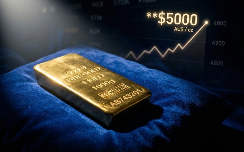 State Street Proyeksikan Emas Tembus $5,000 Meski Ada Tekanan Jangka Pendek