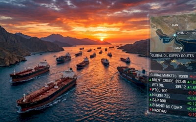 Trump Umumkan Pembukaan Selat Hormuz, Emas Melesat ke $4,900 & Minyak Anjlok