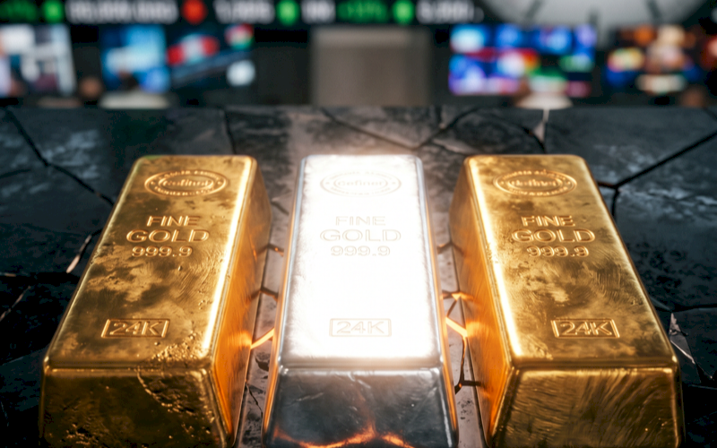 Emas Menguat, Perak Melesat 7% Jelang Data Inflasi AS