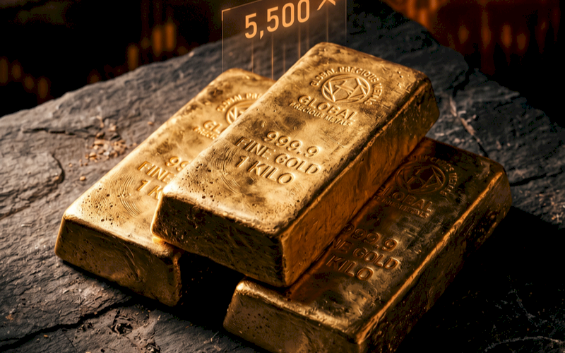 UBS: Emas Tetap Berpeluang Naik ke $5.500 di Akhir 2026, Meski Volatilitas Iran Mereda